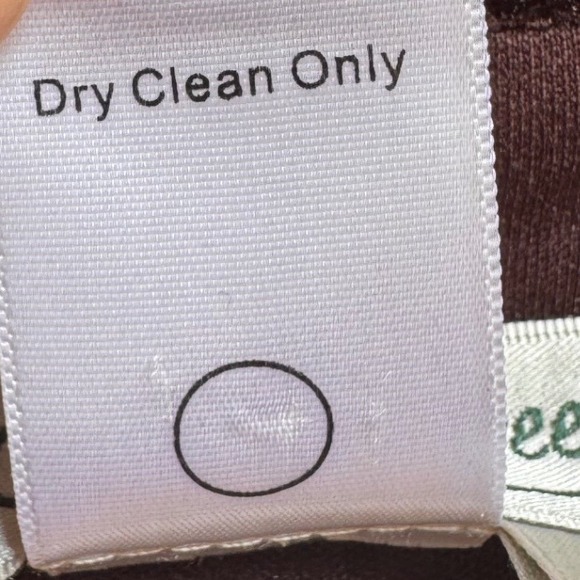 Coldwater Creek Velvet Blazer Jacket Brown Button Front Fitted Women's Size 10 - Picture 10 of 10